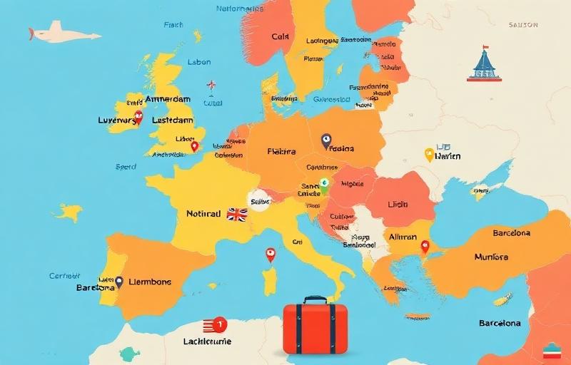 Hier Perfekt Europäesch Stad fannen